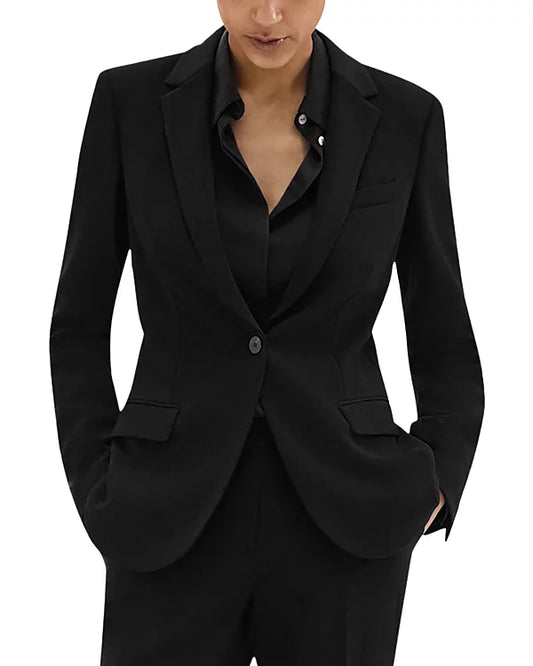 Eubank-Admiral Crepe Staple Blazer