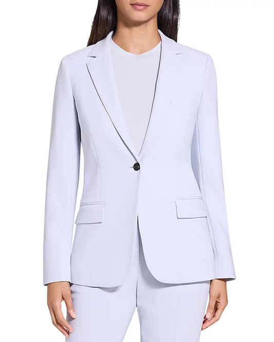 Eubank-Crepe Staple Blazer